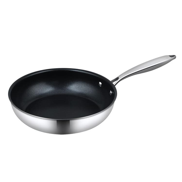 Сковорода 30 см, h 6 см P.L. Proff Cuisine New Kitchen Standard нерж. с антиприг. покр. ИНДУКЦИЯ 81280095