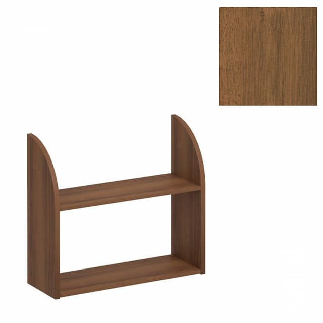 Полка навесная Юнитекс Комфорт К.704 ОФ (80x28x70) французский орех