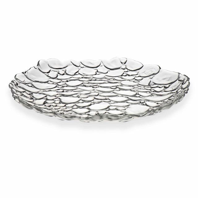 Тарелка ARDACAM Pebble ARD 5717.1 d 31 см h 3,5 см (стекло, прозрачная)