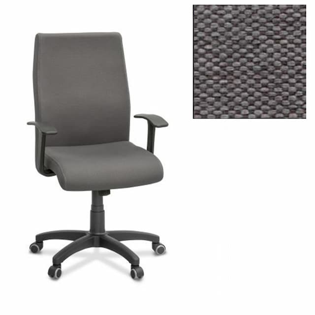 Офисное кресло для персонала Юнитекс Like ткань Bahama серая