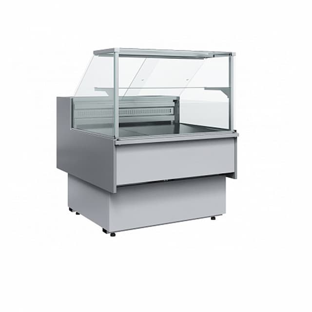 Витрина холодильная Полюс BAVARIA 2 GC110 VM 1,5-1 (с боковинами, динамика) 0011-9006